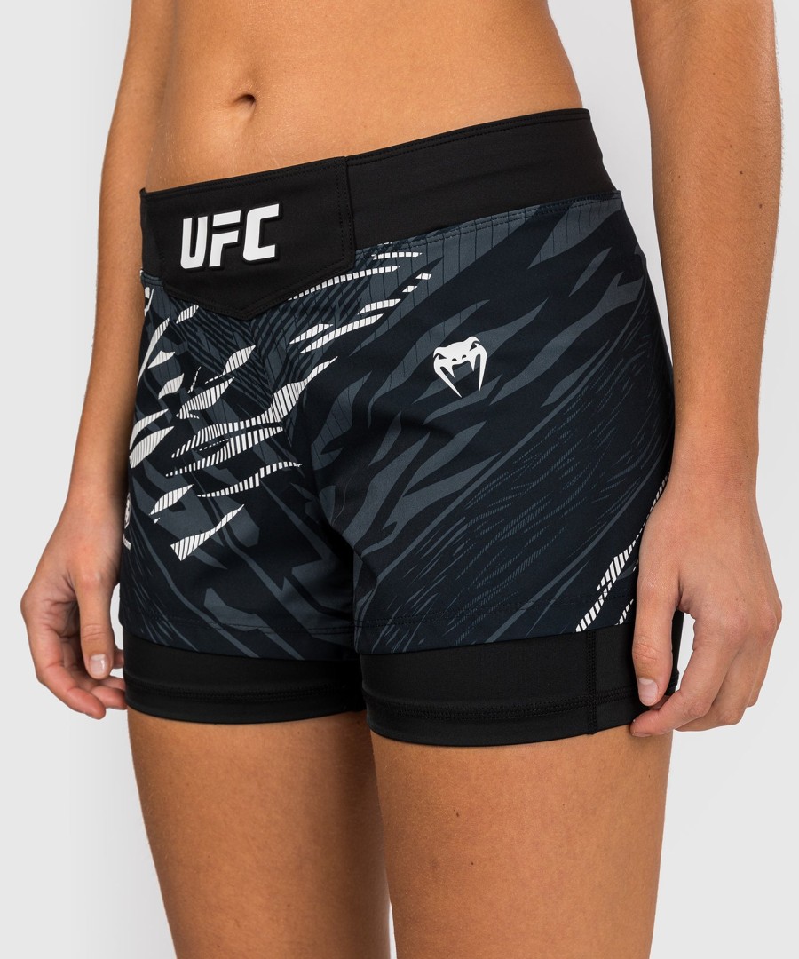 ufc fusion af venum authentic fight night dame kampshorts - sort