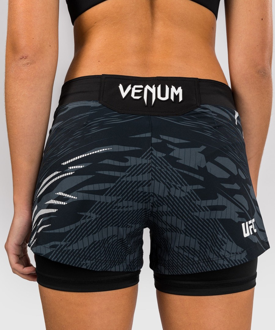 ufc fusion af venum authentic fight night dame kampshorts - sort