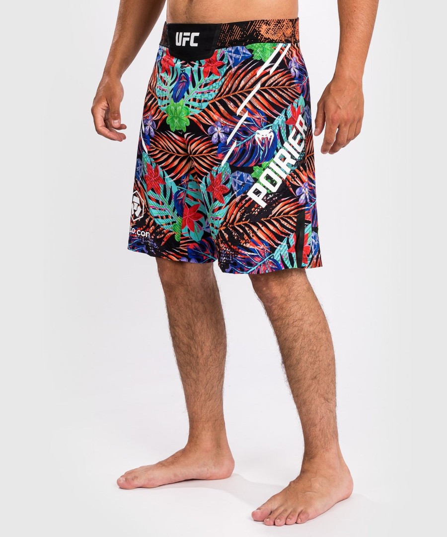 herre ufc uovertruffen af venum blå dustin poirier lang fit kampshorts