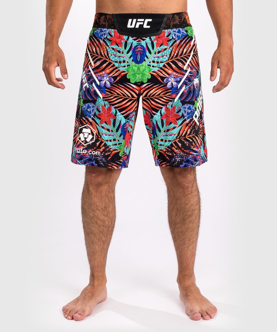 herre ufc uovertruffen af venum blå dustin poirier lang fit kampshorts