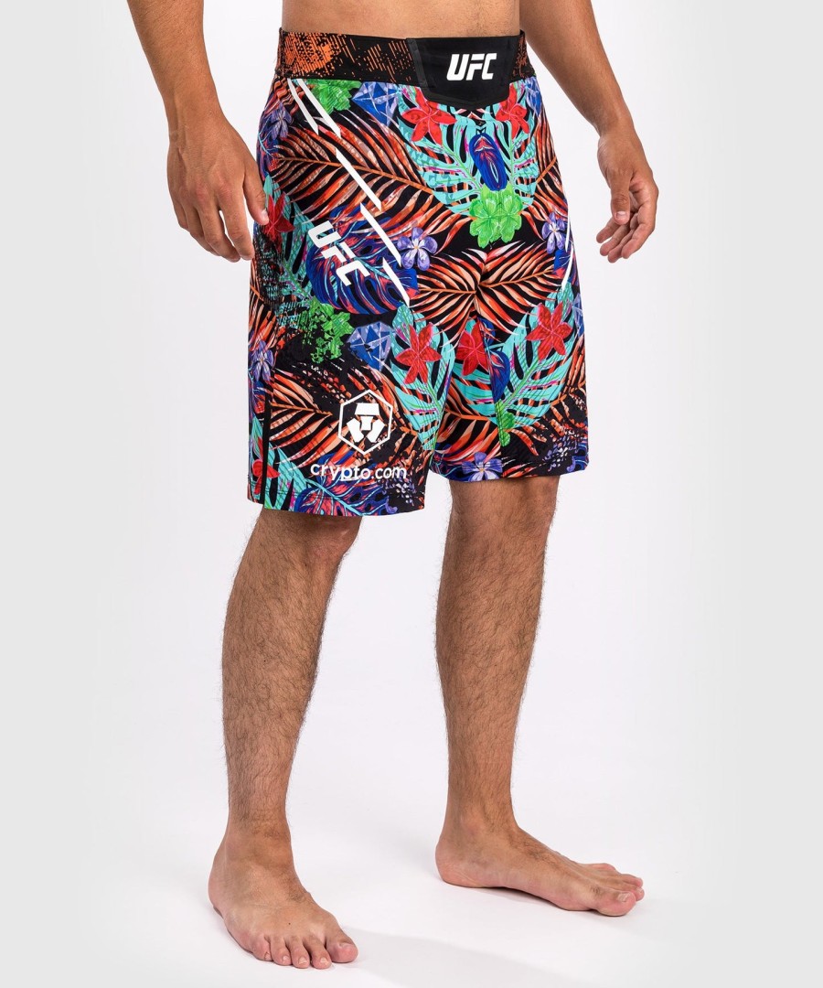 herre ufc uovertruffen af venum blå dustin poirier lang fit kampshorts