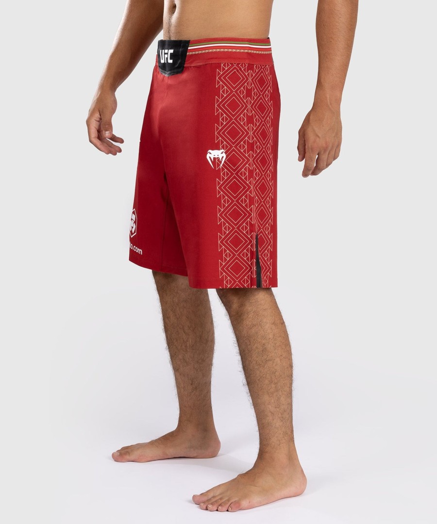 noche ufc by venum authentic fight night herre kampdragt short - lang fit - rød