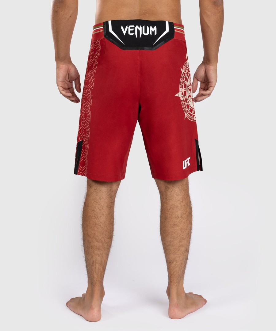 noche ufc by venum authentic fight night herre kampdragt short - lang fit - rød