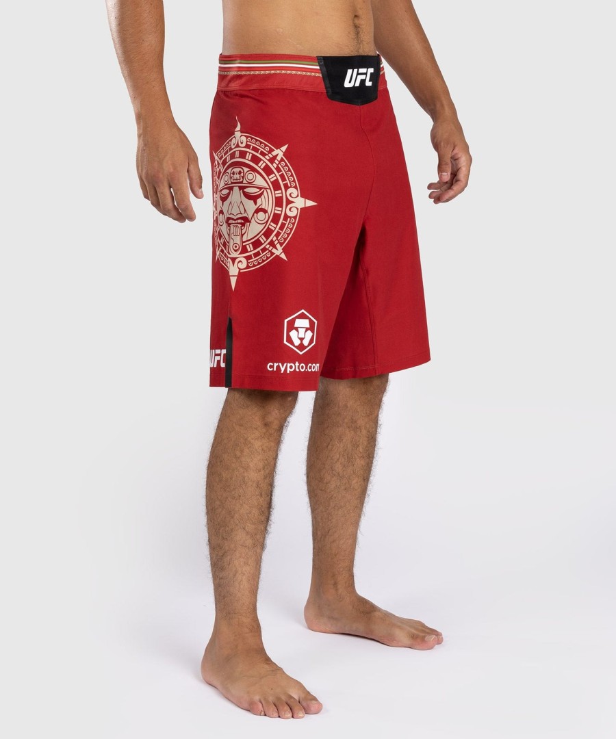 noche ufc by venum authentic fight night herre kampdragt short - lang fit - rød