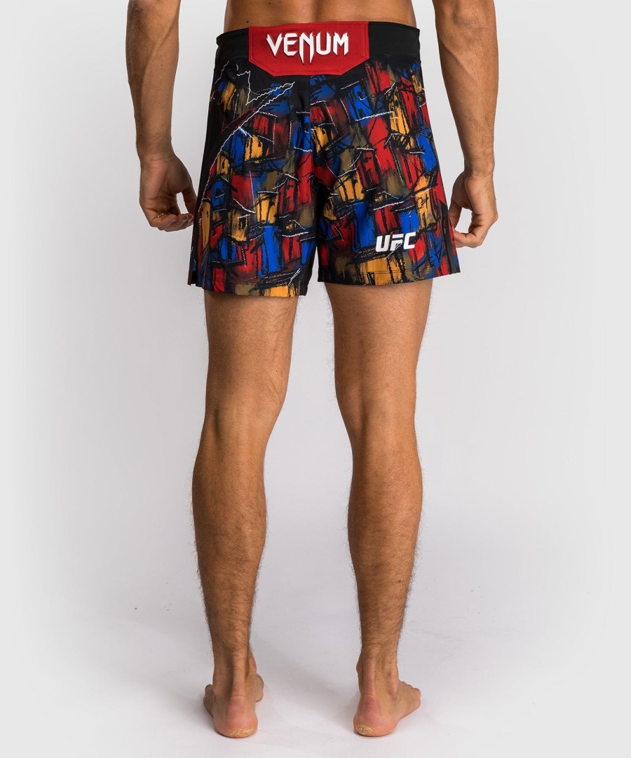 herre ufc uovertruffen af venum røde charles oliveira kampshorts