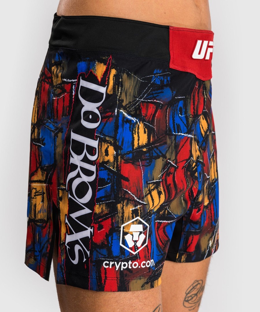 herre ufc uovertruffen af venum røde charles oliveira kampshorts
