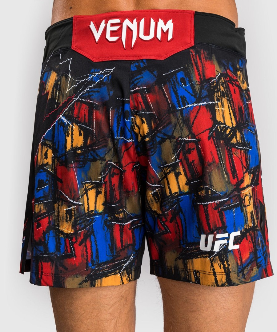 herre ufc uovertruffen af venum røde charles oliveira kampshorts