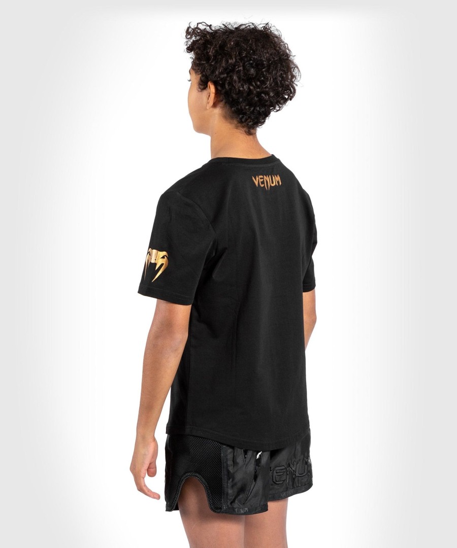 venum dragon flight børne t-shirt - sortbronze