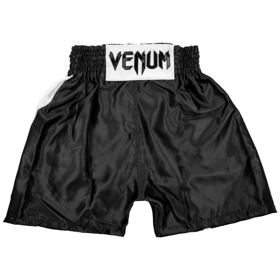 venum elite børne bokseshorts - sorthvid