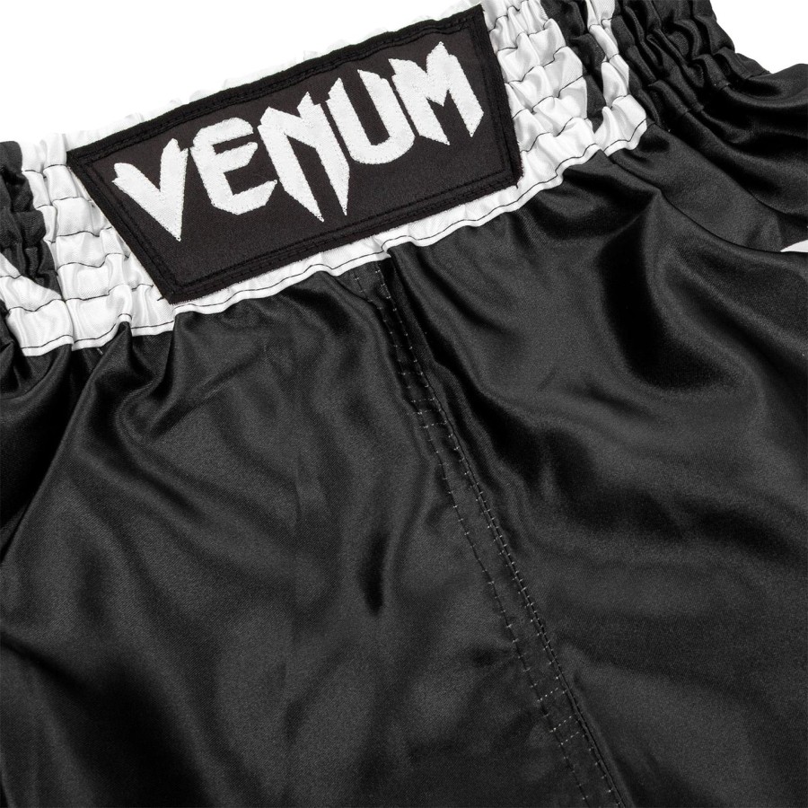 venum elite børne bokseshorts - sorthvid