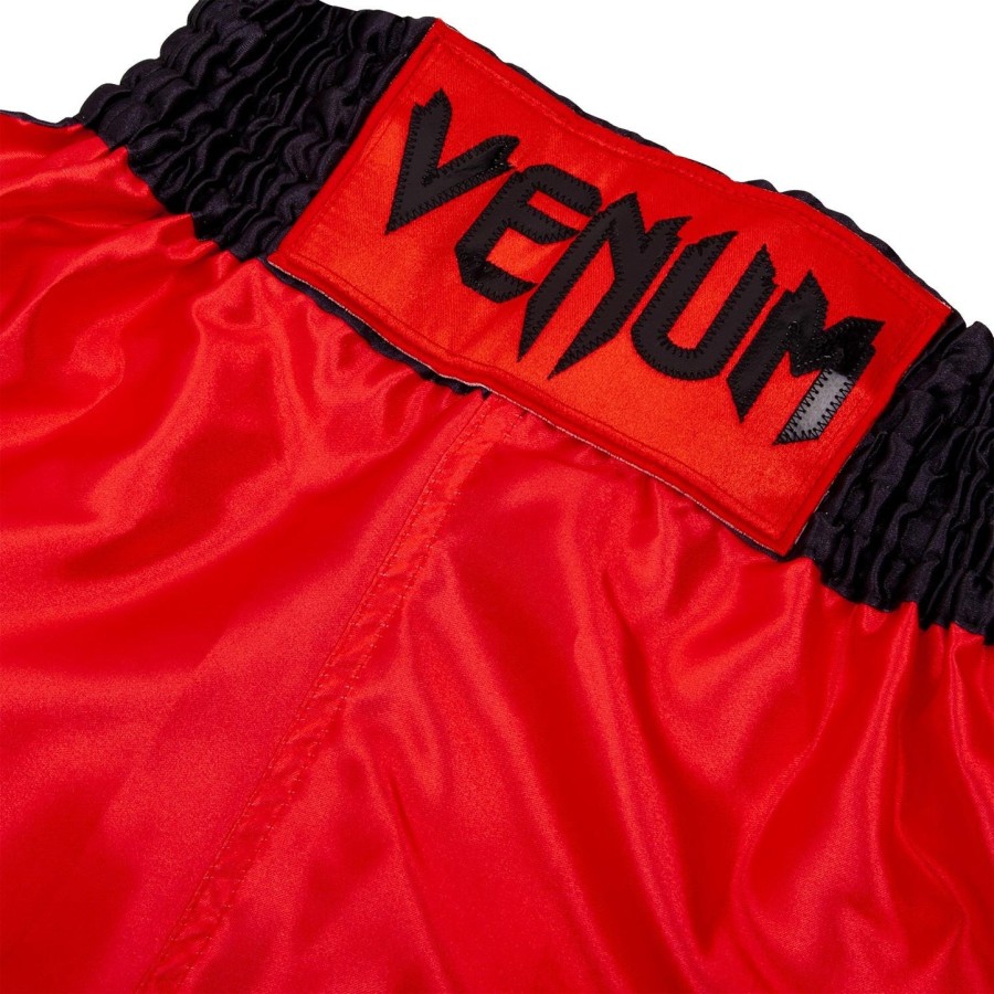 venum elite børne bokseshorts - rødsort