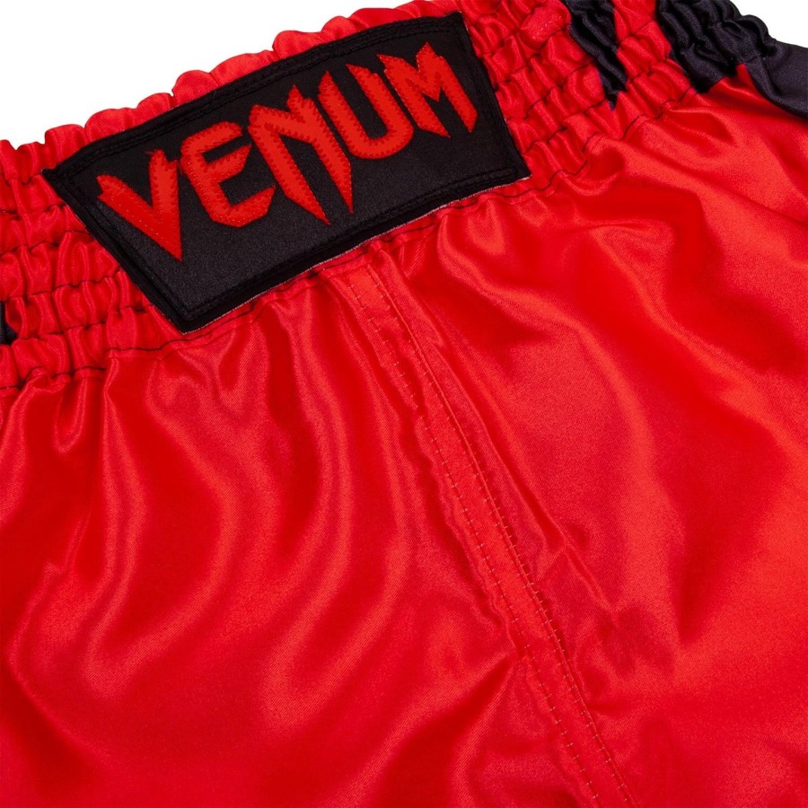 venum elite børne bokseshorts - rødsort