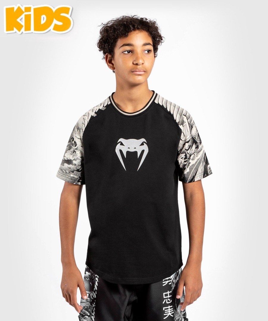 venum ykz21 børne t-shirt – sorthvid
