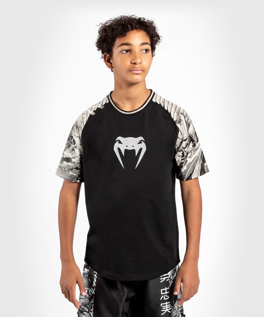 venum ykz21 børne t-shirt – sorthvid