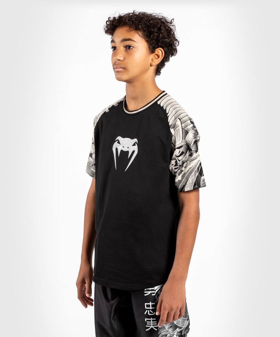 venum ykz21 børne t-shirt – sorthvid