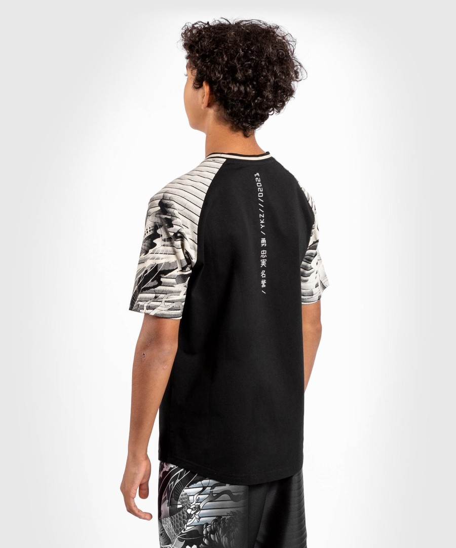 venum ykz21 børne t-shirt – sorthvid