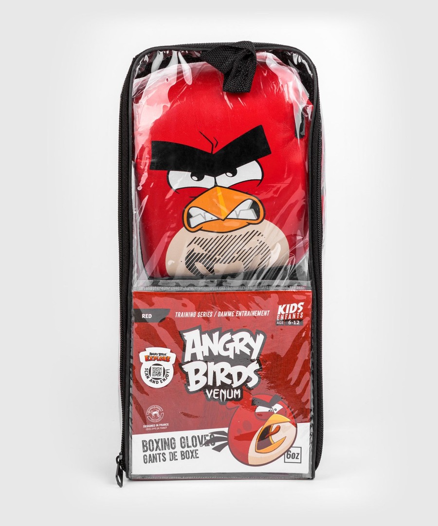 venum angry birds boksehandsker - til børn - rød
