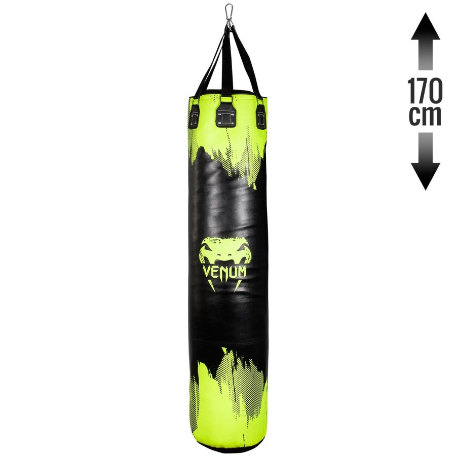 venum hurricane boksesæk - neo gulsort - 170 cm
