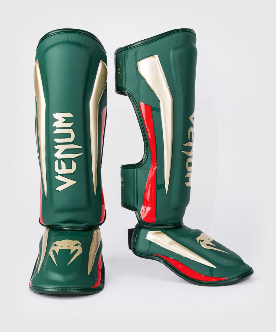 venum elite benskinner - grøn - specialudgave