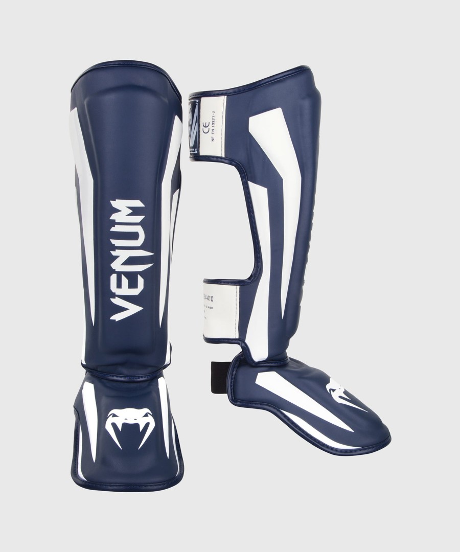 venum elite standup benskinner - hvidmarineblå