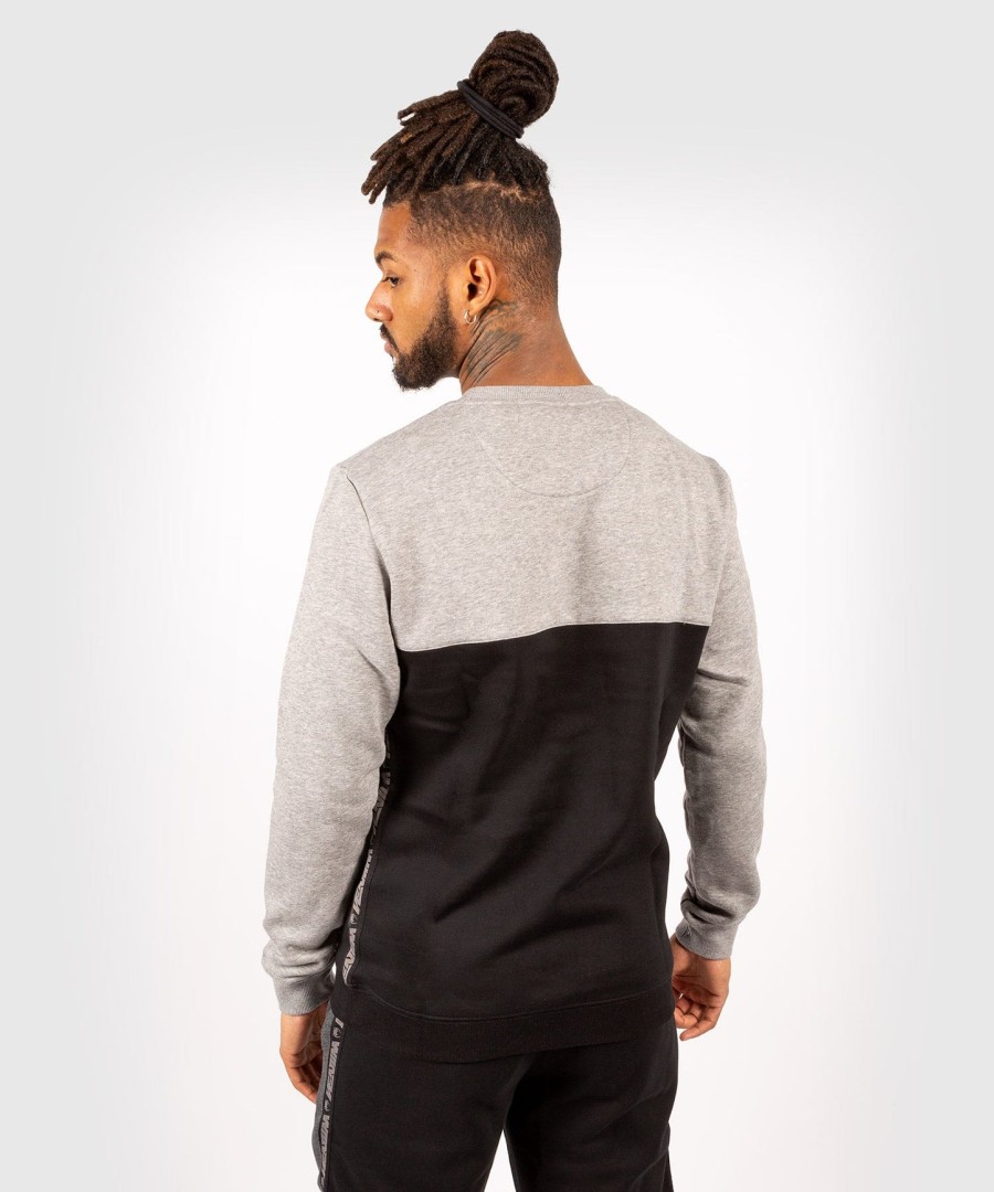 venum connect crew neck sweatshirt - sortlynggrå