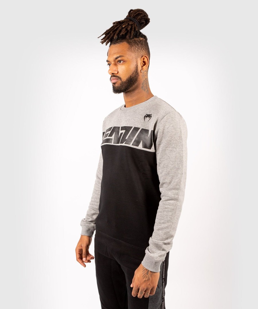 venum connect crew neck sweatshirt - sortlynggrå