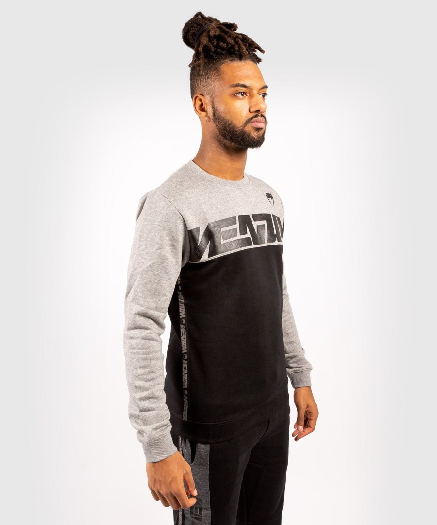 venum connect crew neck sweatshirt - sortlynggrå