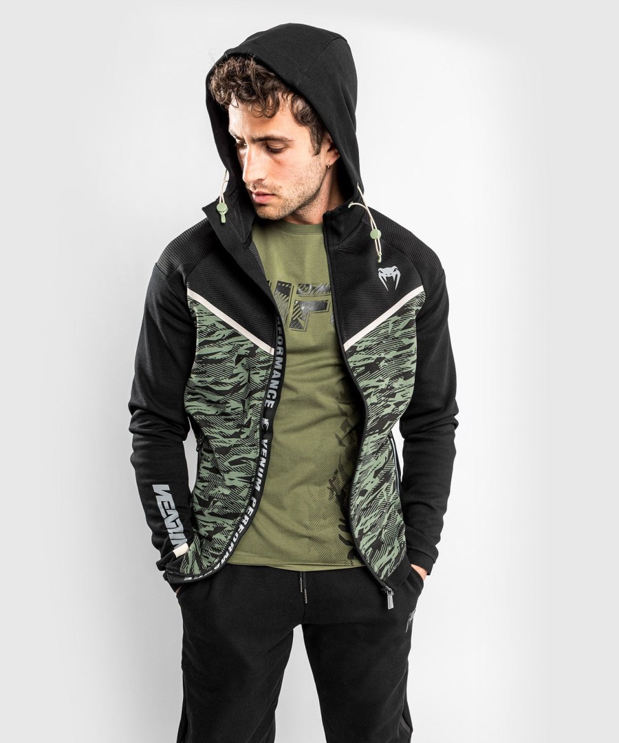 venum laser evo 2.0 hættetrøje - khaki camo
