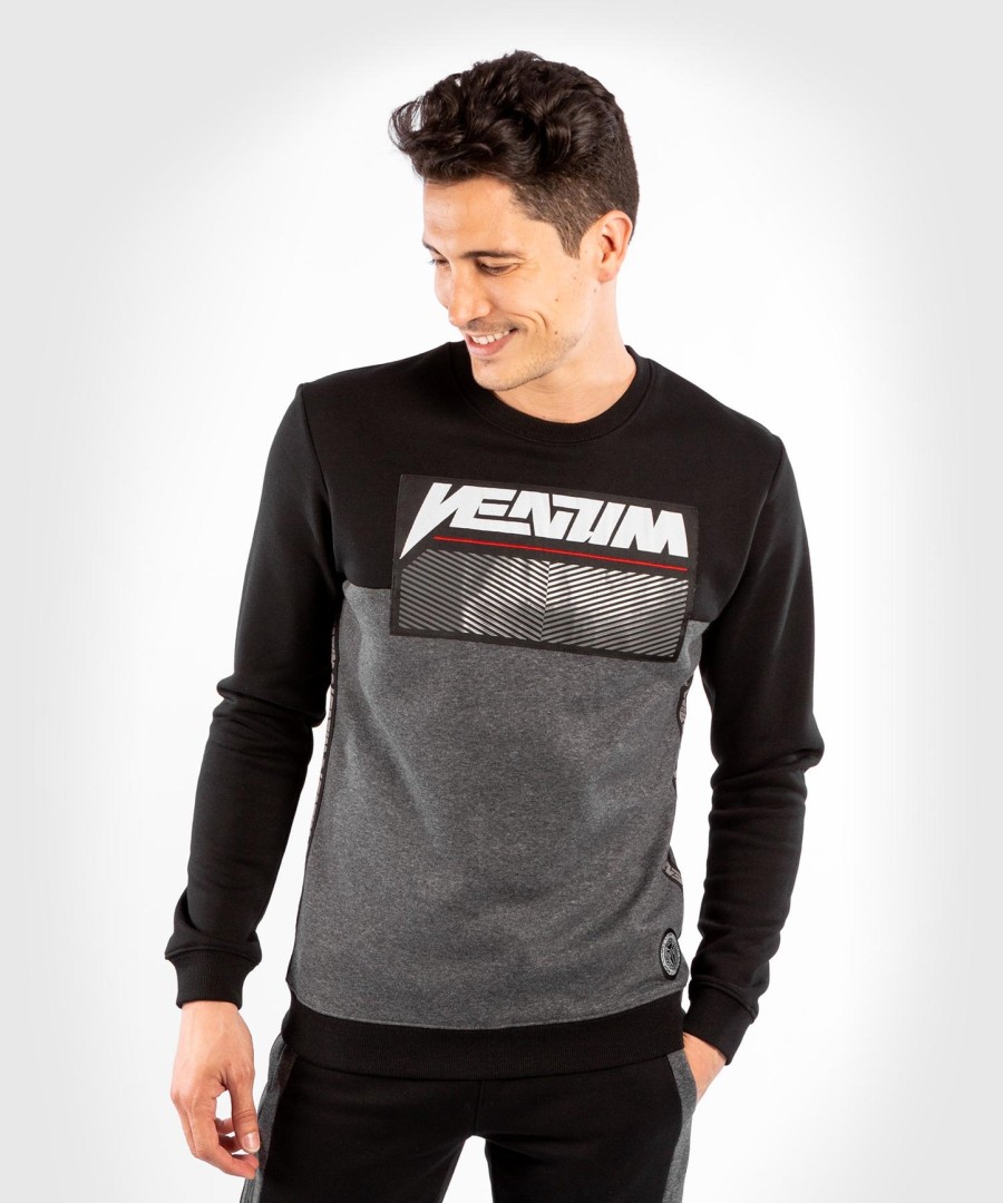 venum rafter sweatshirt – mørk heather grey