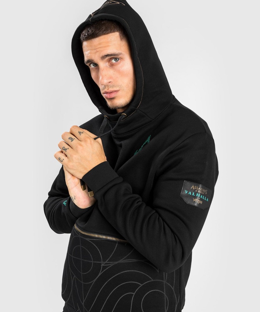 venum assassin creed reloaded hættetrøje - sort