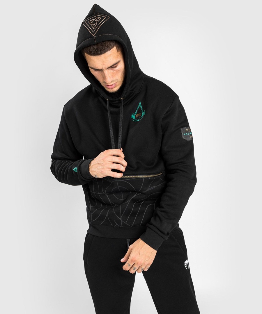 venum assassin creed reloaded hættetrøje - sort