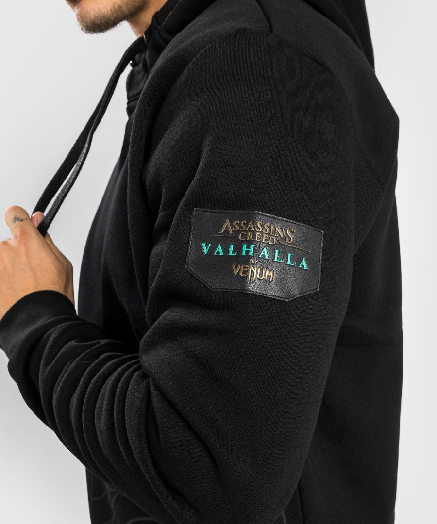 venum assassin creed reloaded hættetrøje - sort