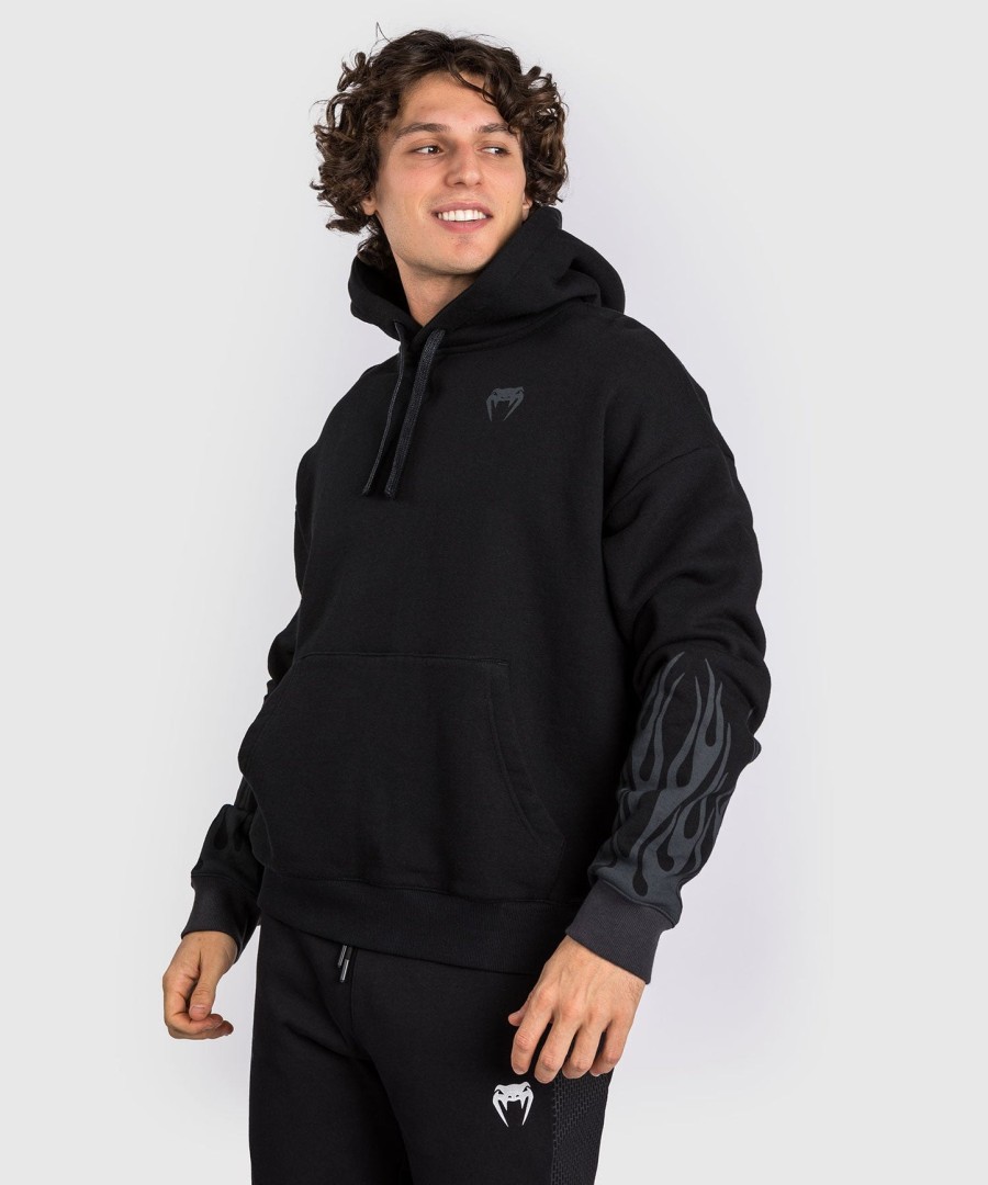 venum x dodge demon 170 pull over-hættetrøje - sort