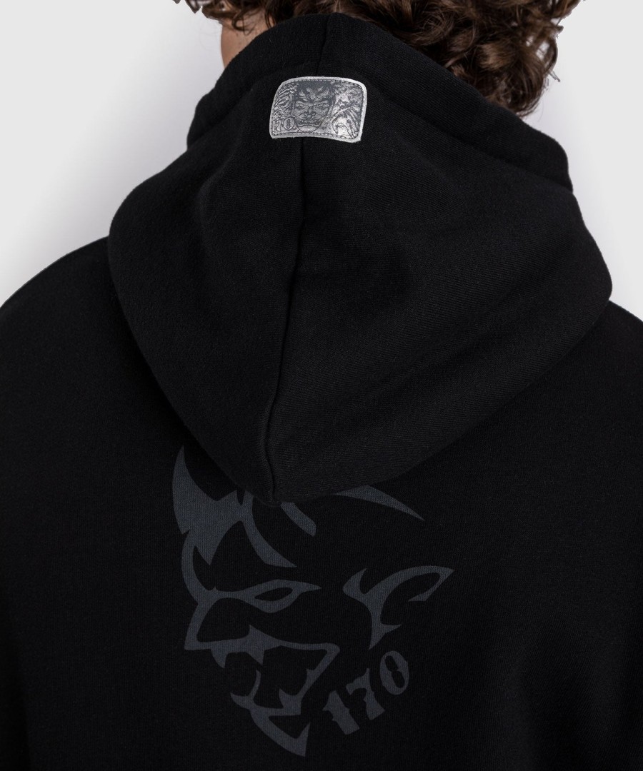 venum x dodge demon 170 pull over-hættetrøje - sort