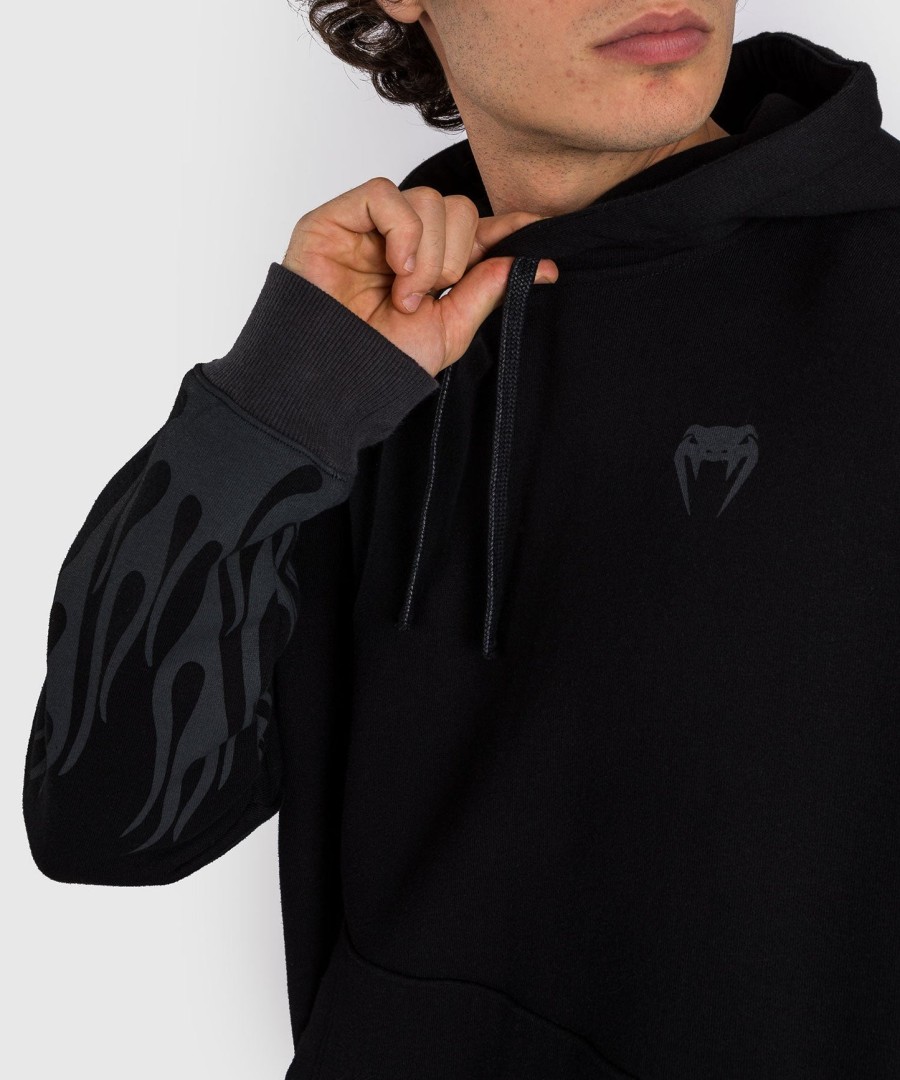 venum x dodge demon 170 pull over-hættetrøje - sort