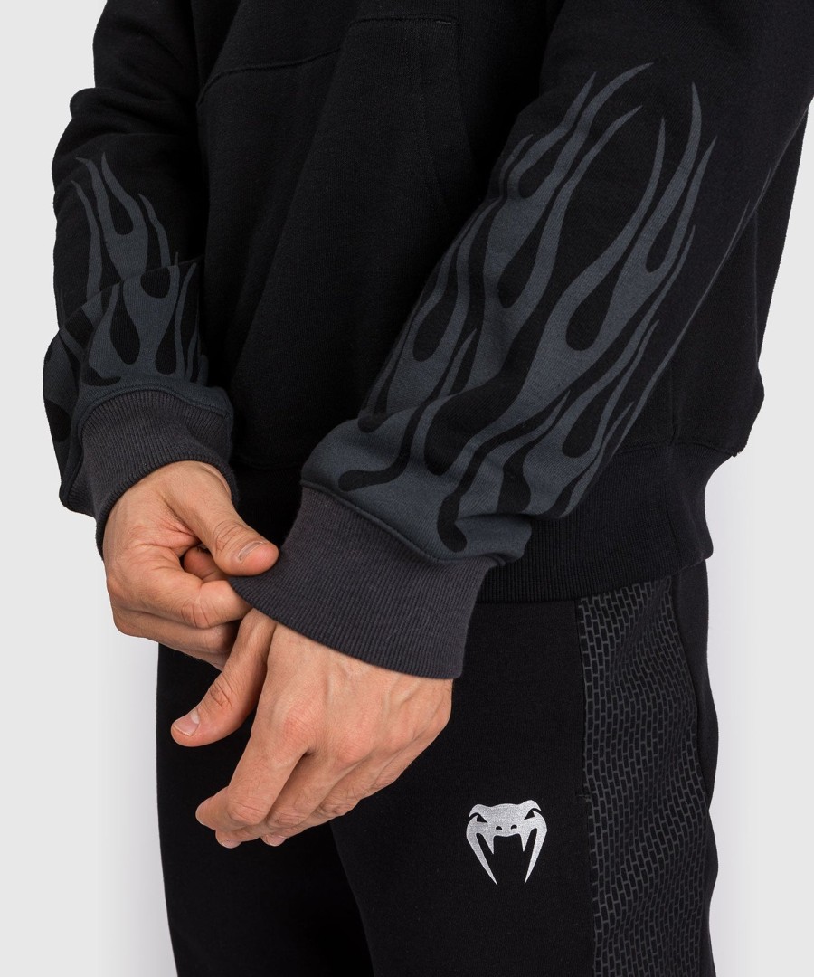 venum x dodge demon 170 pull over-hættetrøje - sort