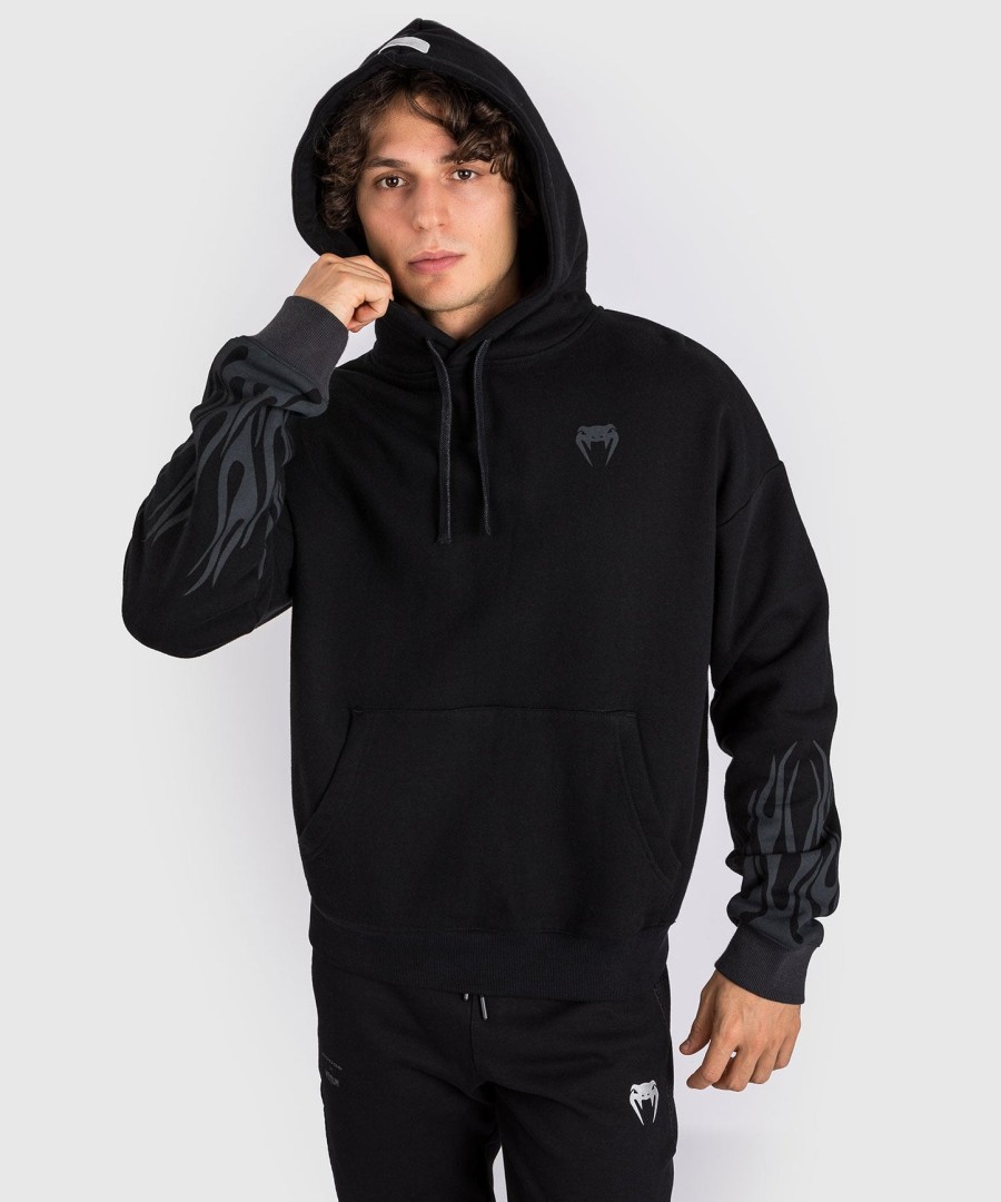 venum x dodge demon 170 pull over-hættetrøje - sort