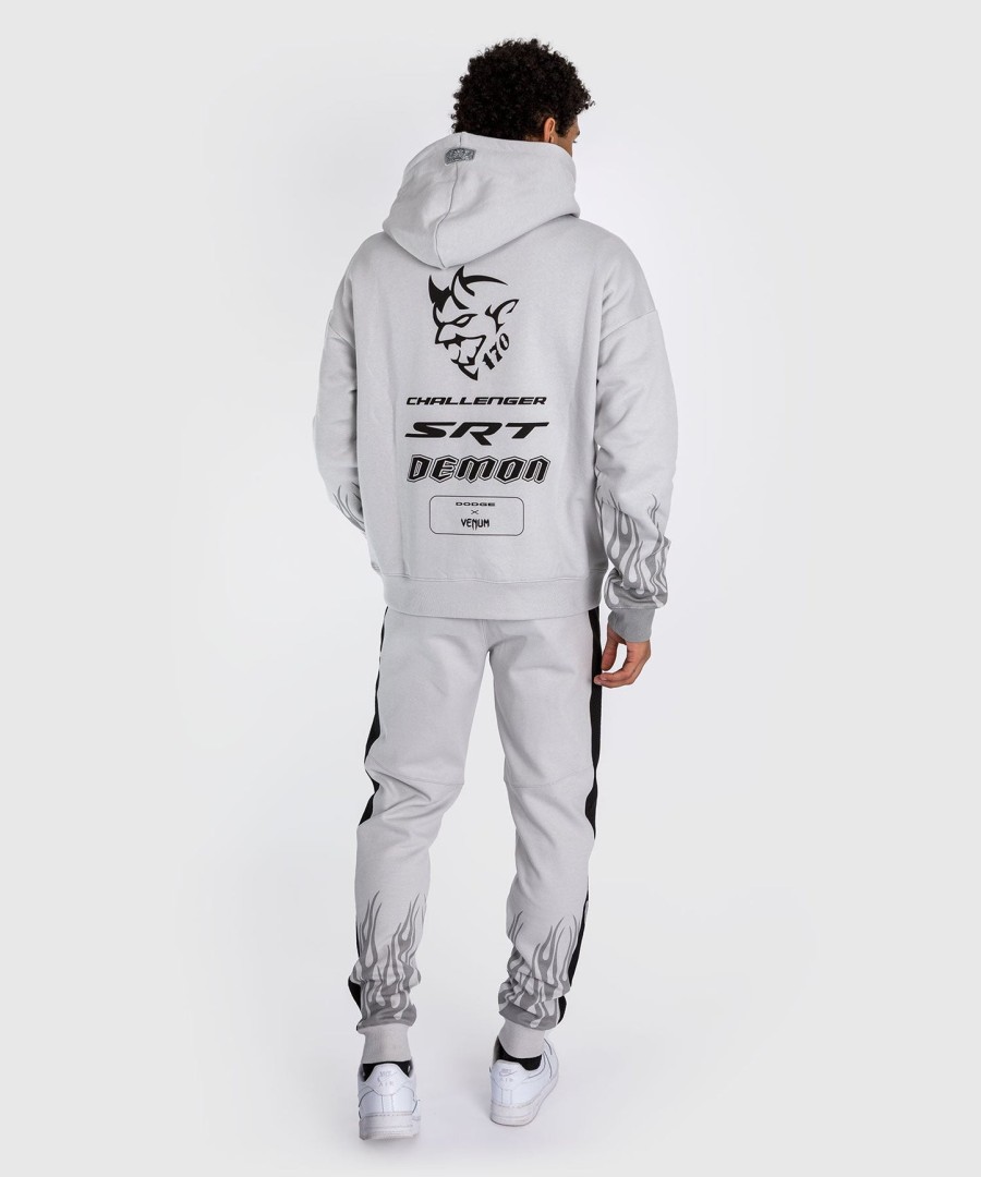 venum x dodge demon 170 pullover-hættetrøje - grå