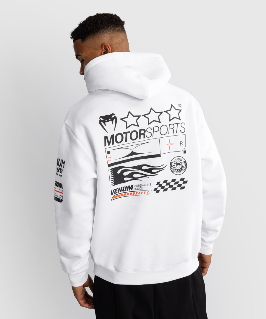 venum motorsport hættetrøje - snehvid