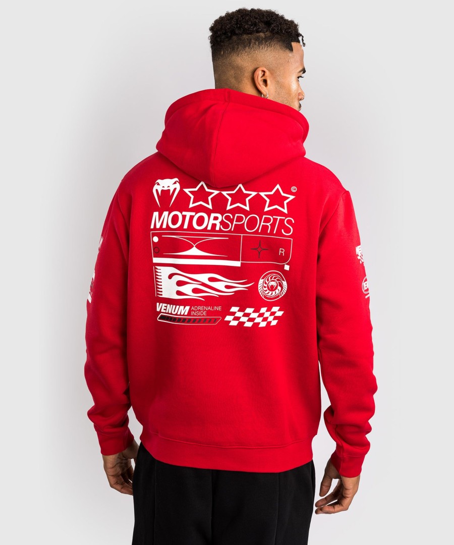 venum motorsport hættetrøje - racer rød