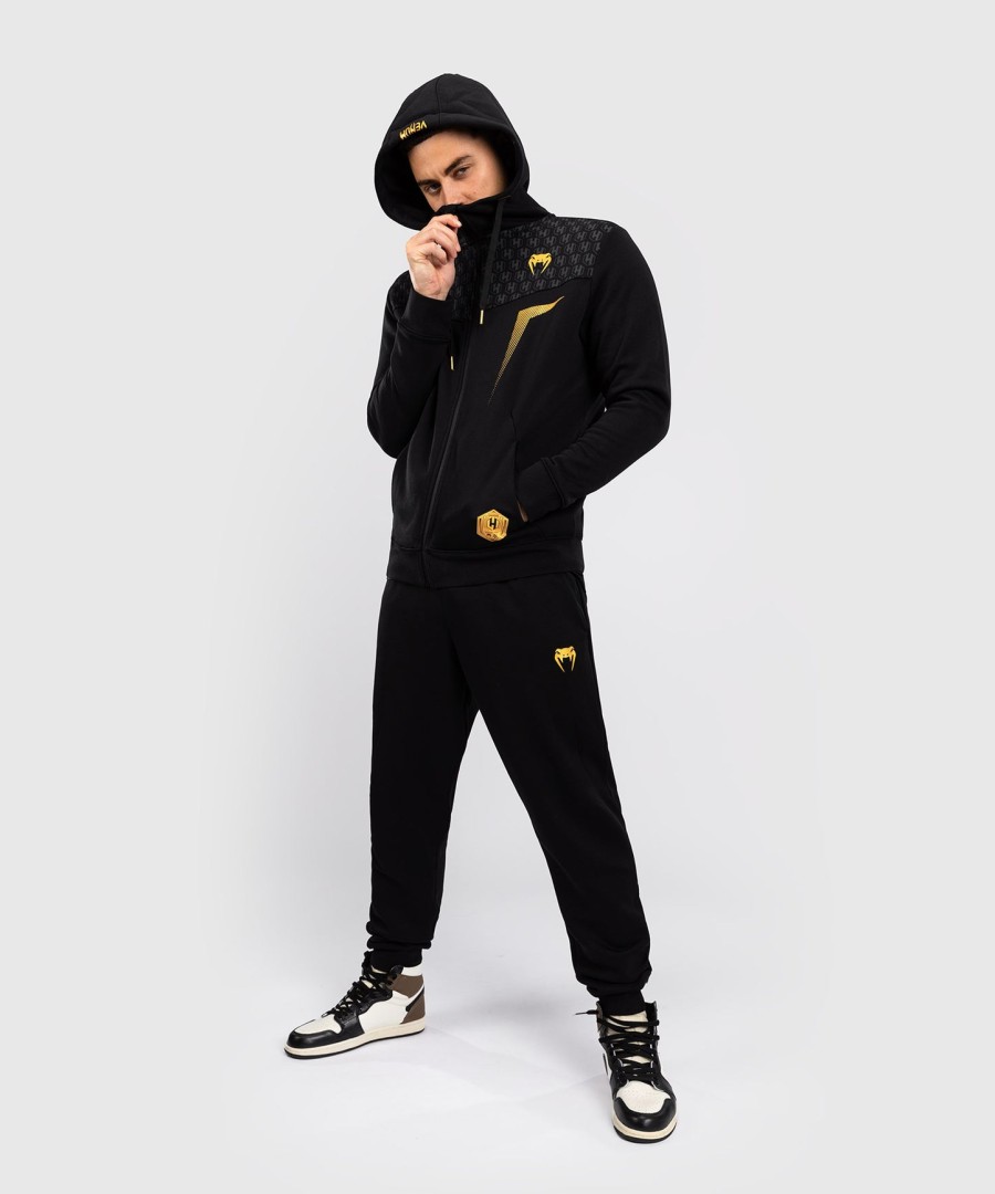 fk x venum hexagone mma hættejakke - sortguld