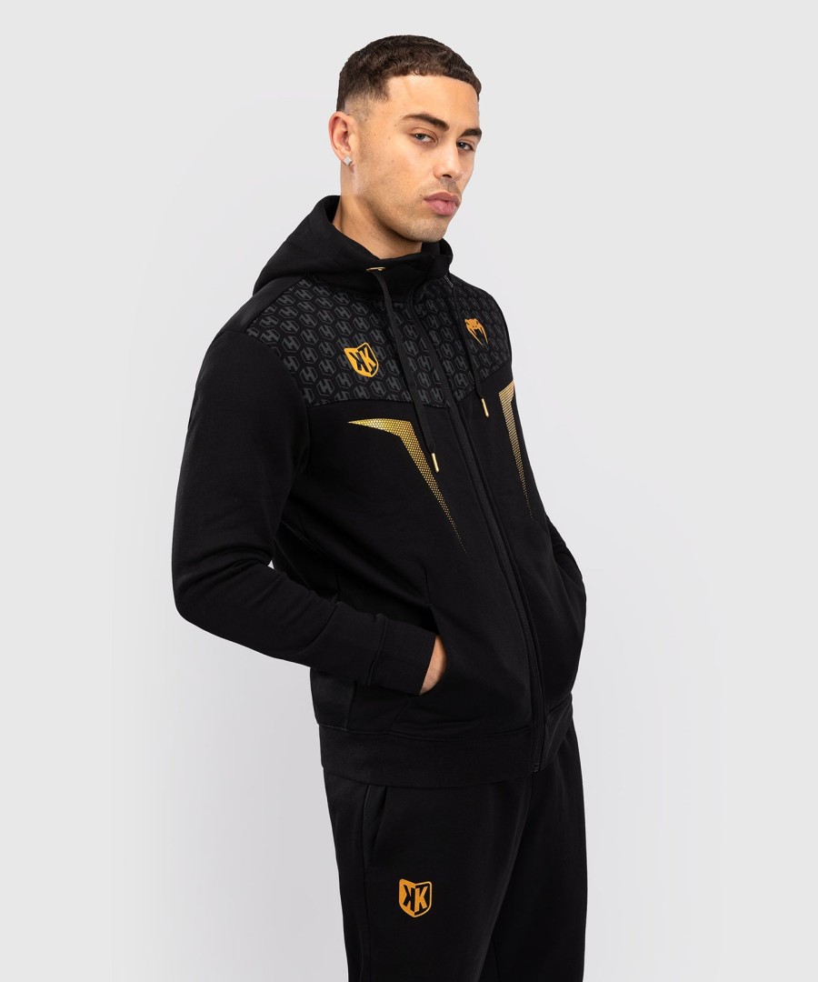 fk x venum hexagone mma hættejakke - sortguld