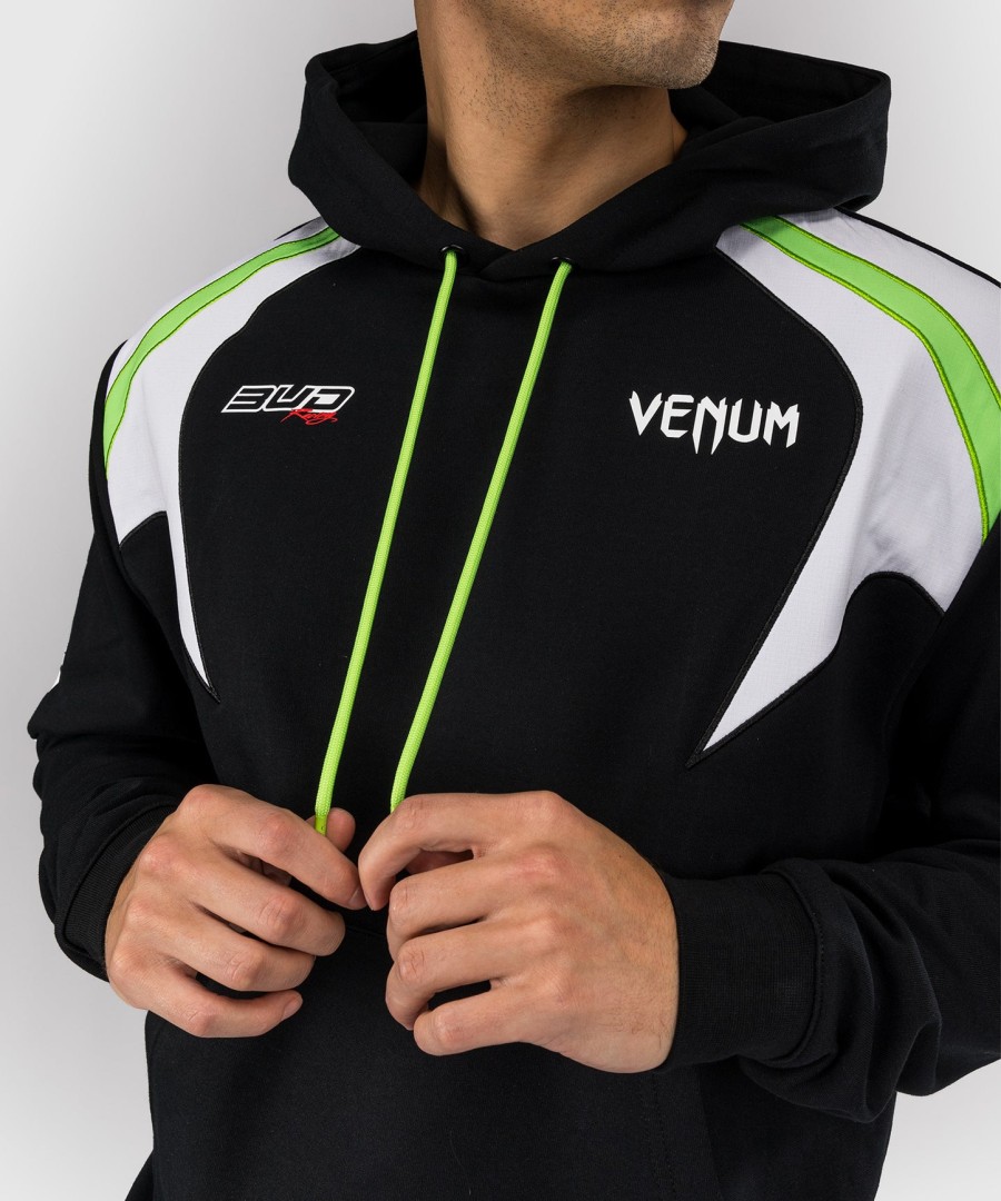 venum x bud racing herre hættetrøje - sorthvidlimegrøn
