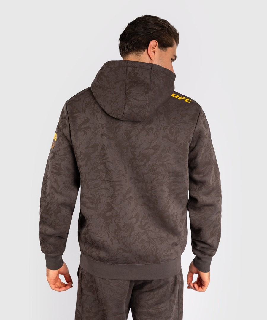 ufc fusion by venum fight week herre pullover-hættetrøje - jordbrun