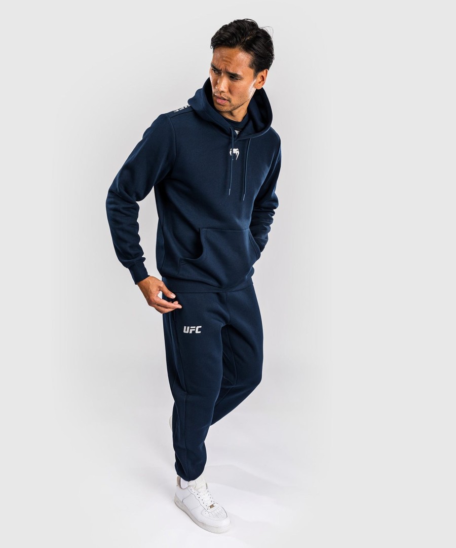 ufc fusion by venum fight week herre pullover-hættetrøje - ensfarvet oceanic blå