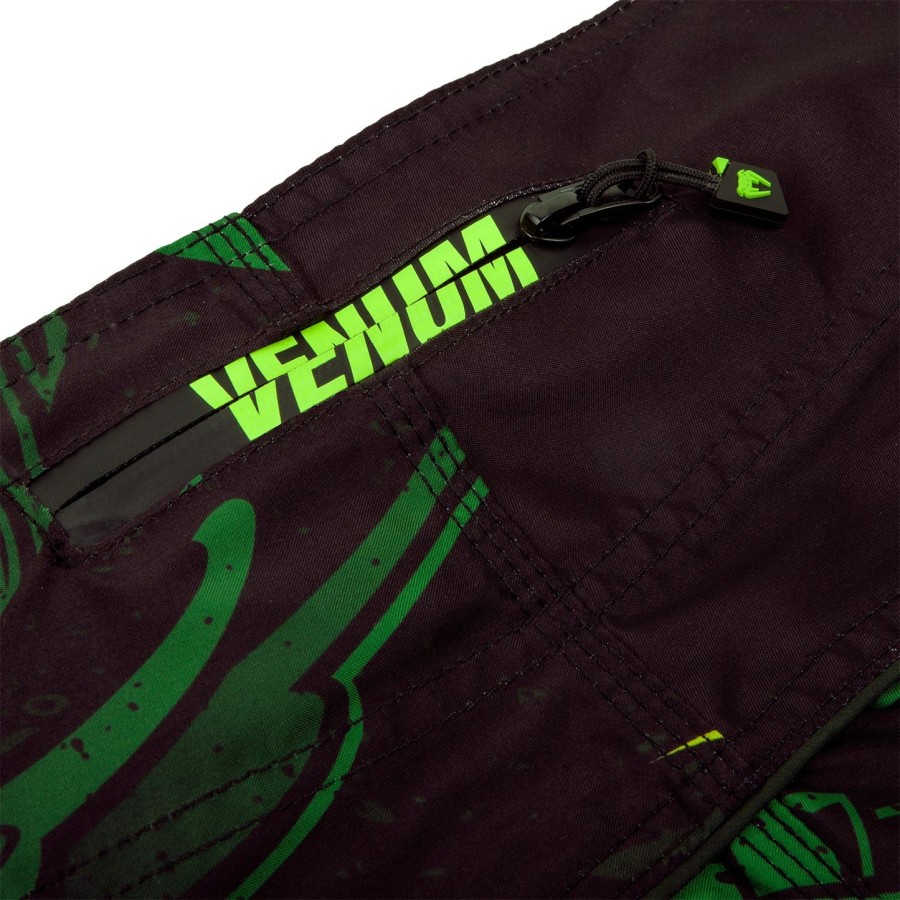 venum green viper boardshorts - sortgrøn