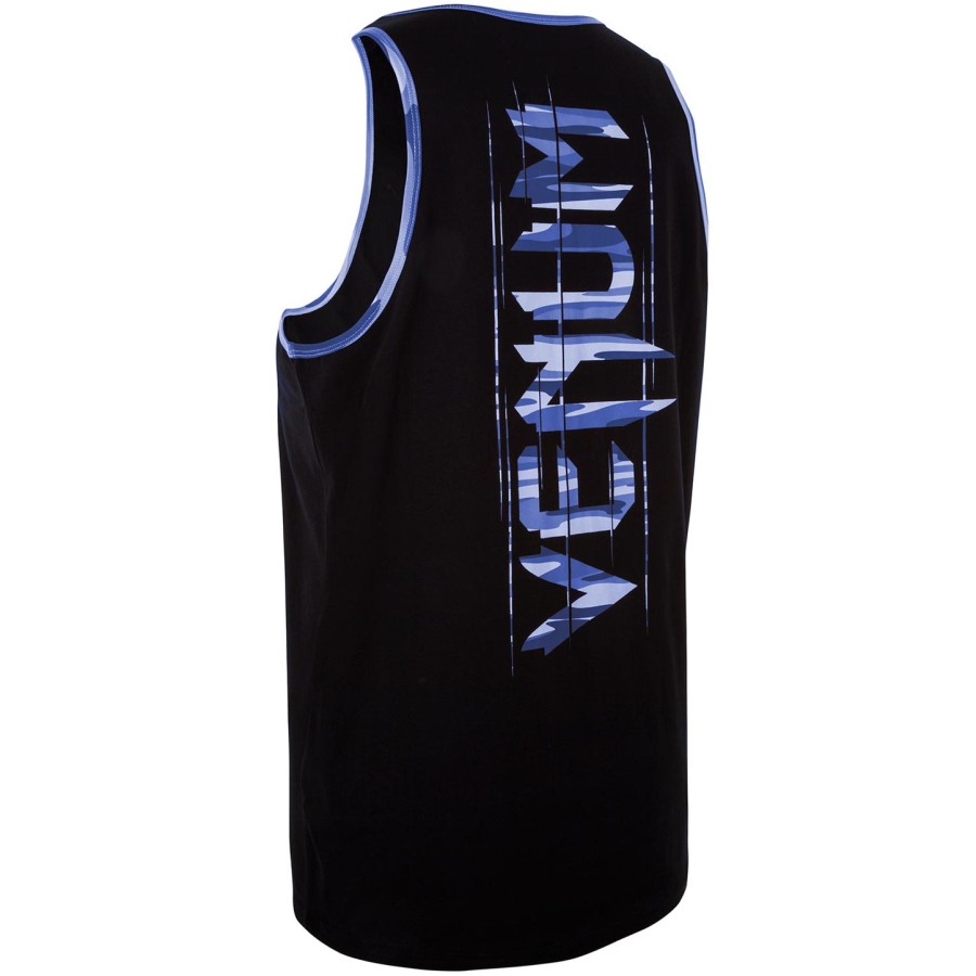 venum wave camo tanktop - sortblå