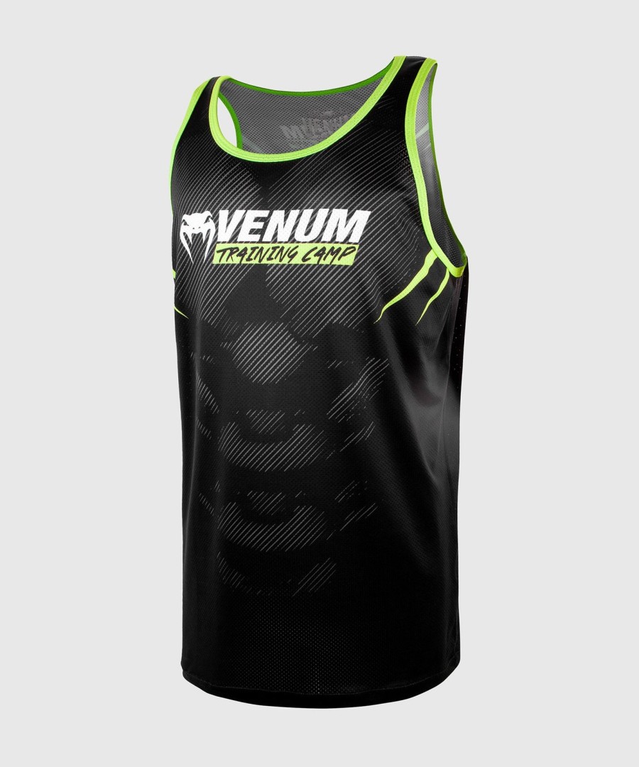 venum training camp 2.0 tanktop - sortneo gul