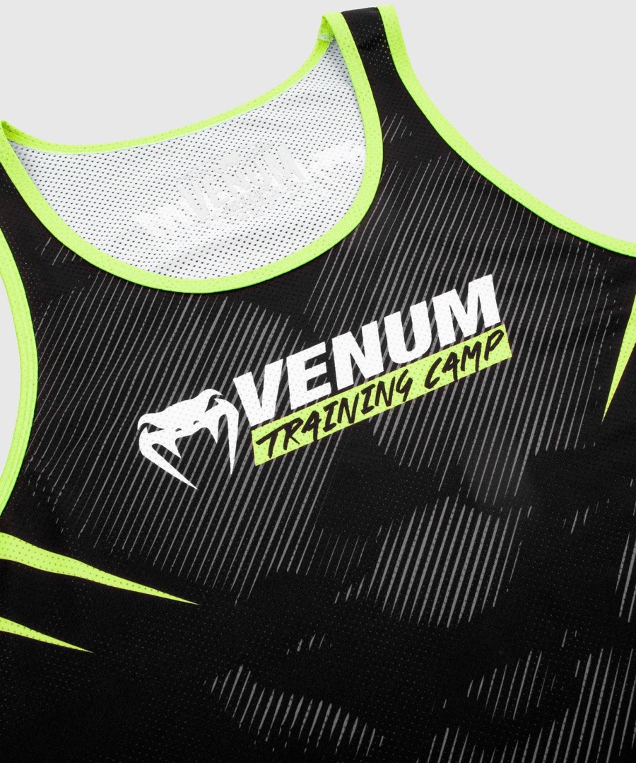 venum training camp 2.0 tanktop - sortneo gul