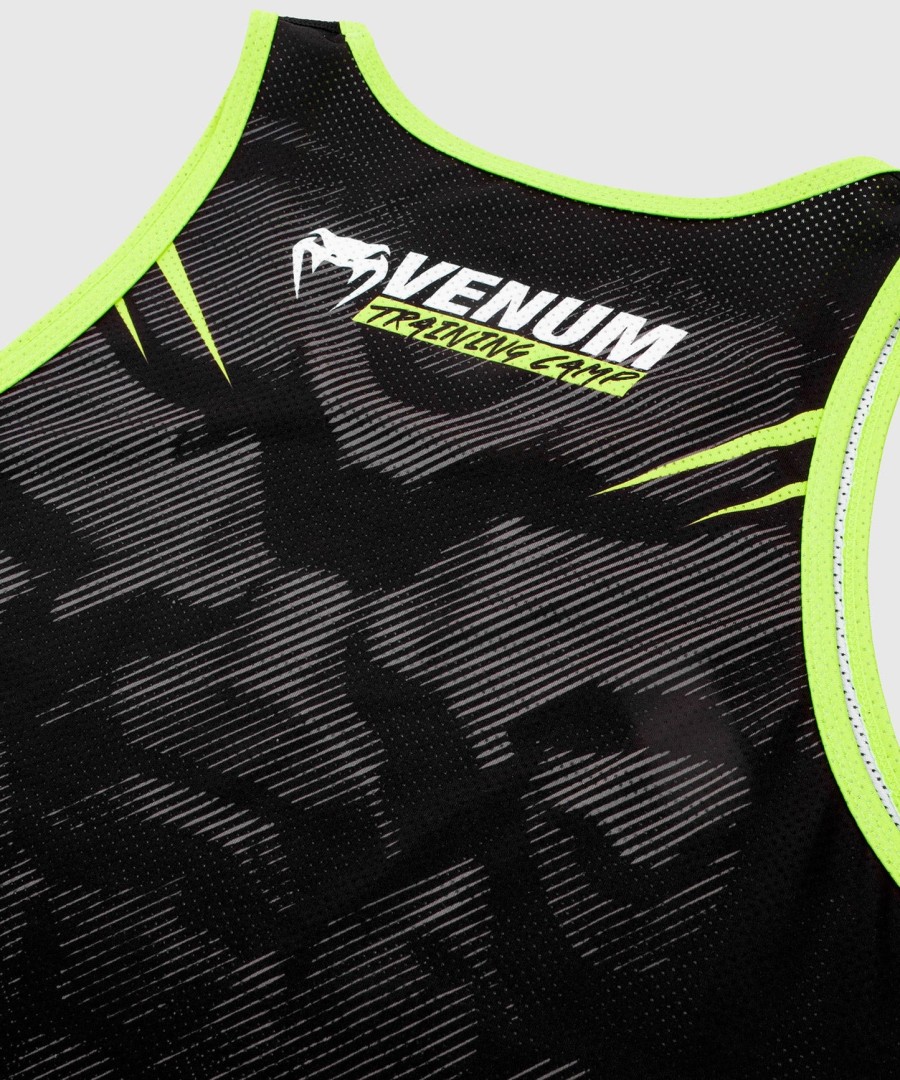 venum training camp 2.0 tanktop - sortneo gul
